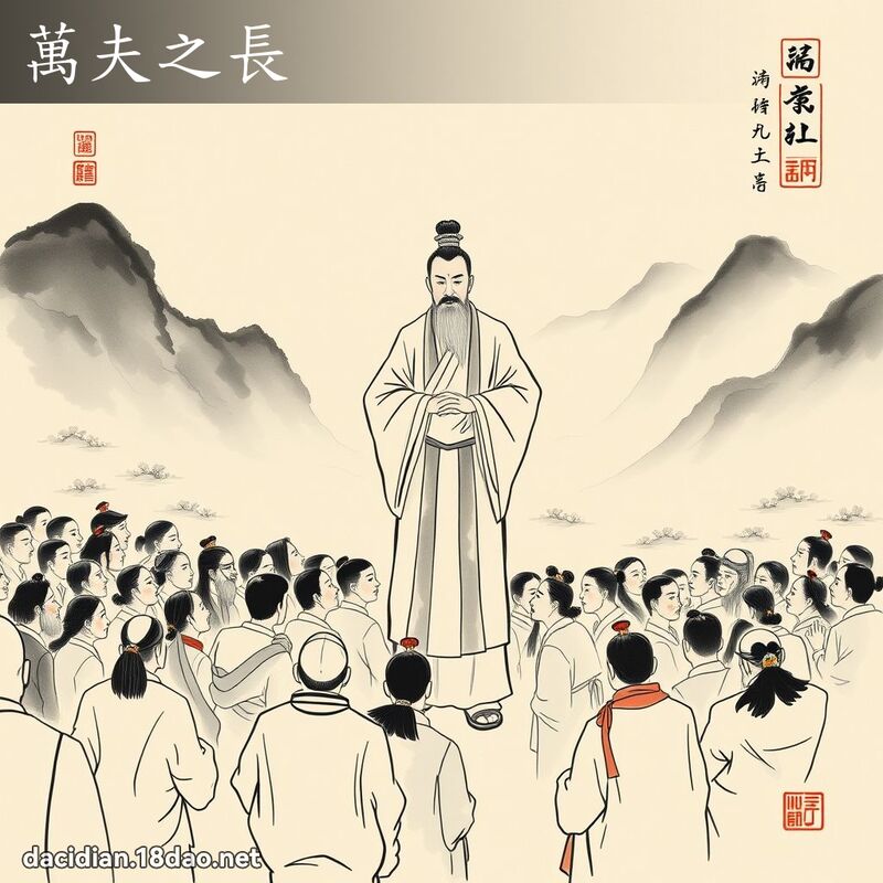 万夫之长 配图
