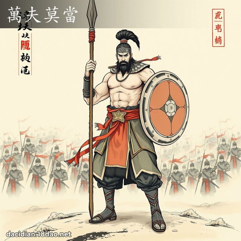 万夫莫当 配图