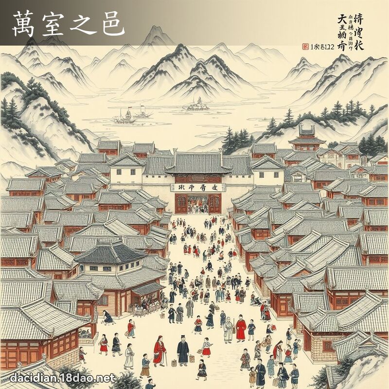 万室之邑 配图