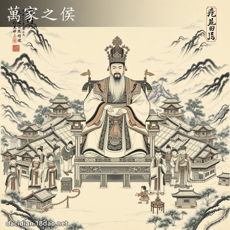 万家之侯 配图