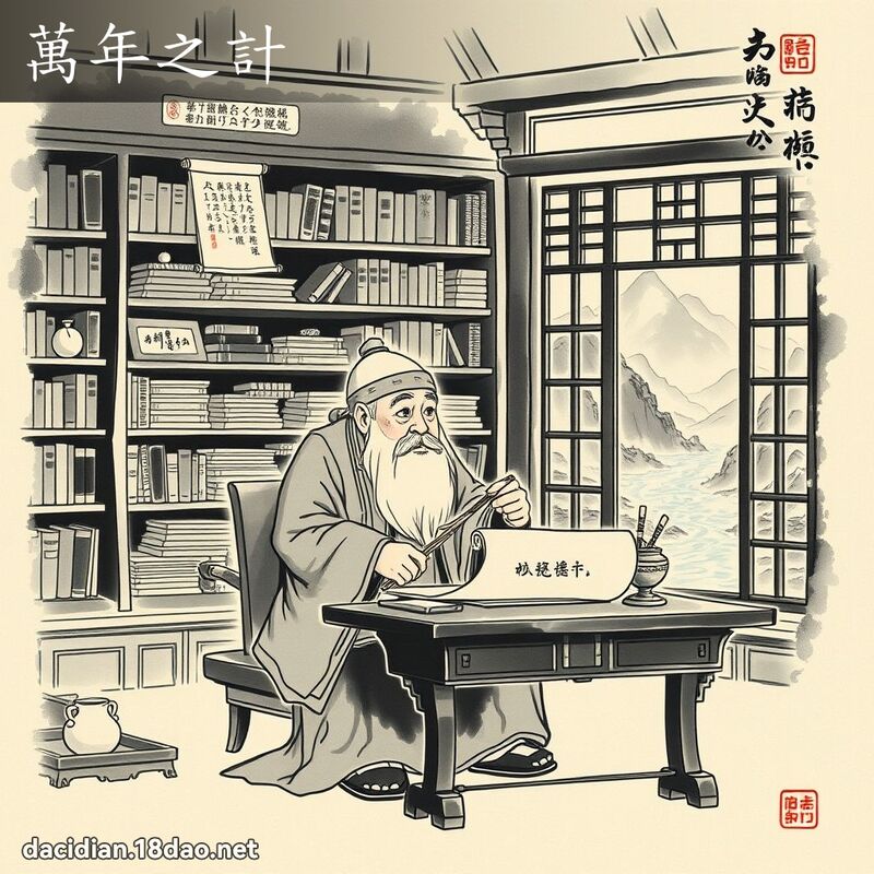 万年之计 配图