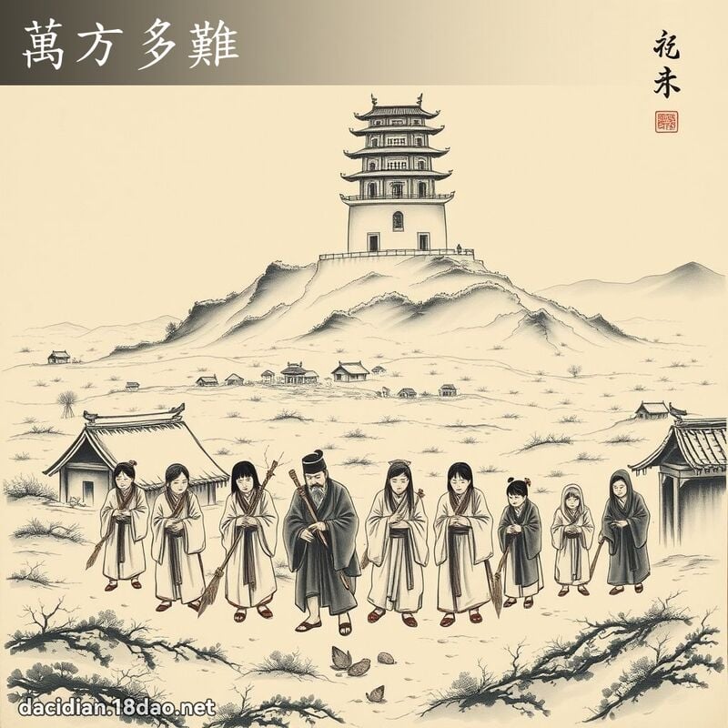 万方多难 配图