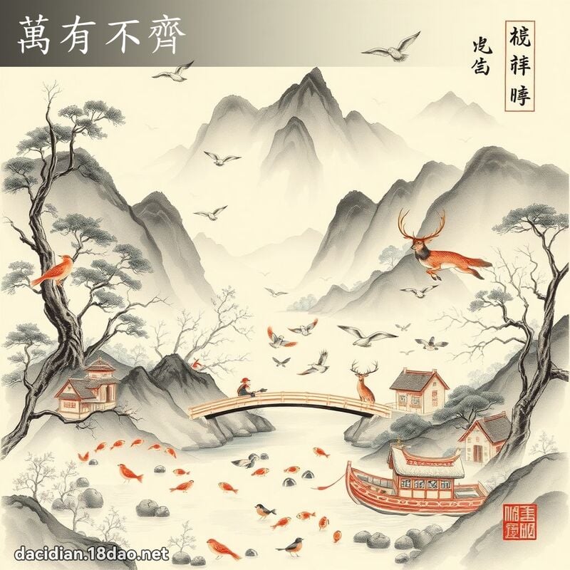 万有不齐 配图
