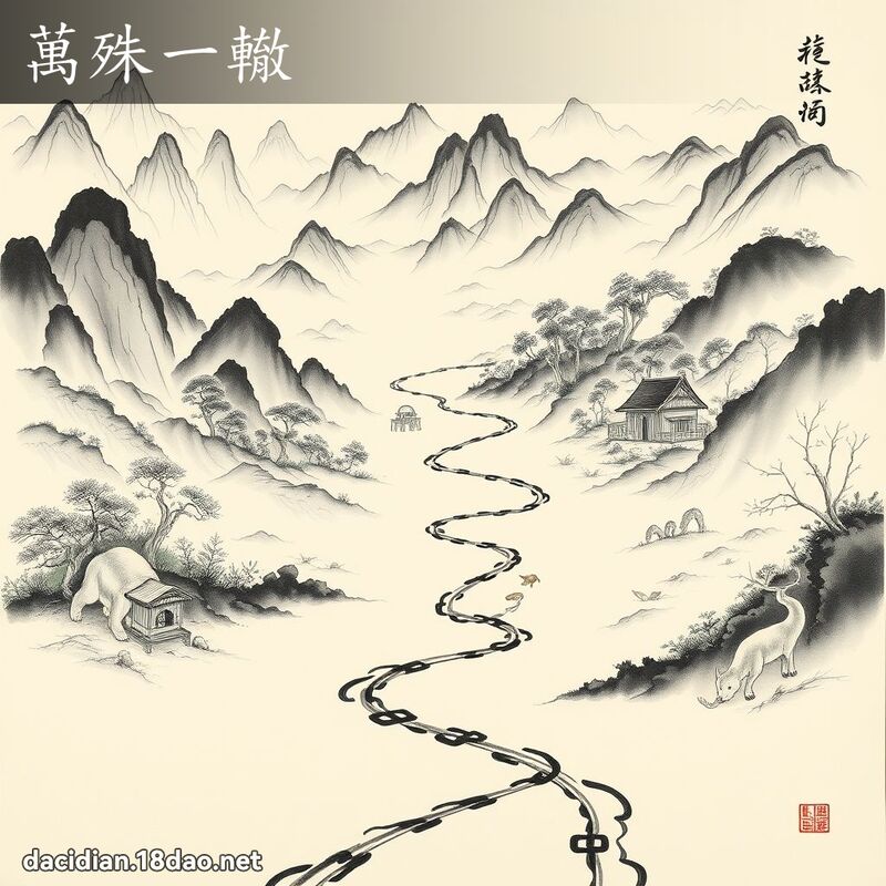 万殊一辙 配图