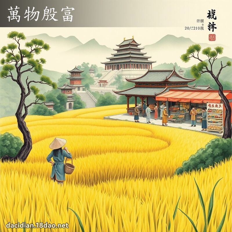 万物殷富 配图