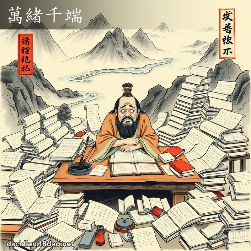 万绪千端 配图