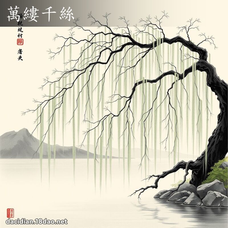万缕千丝 配图