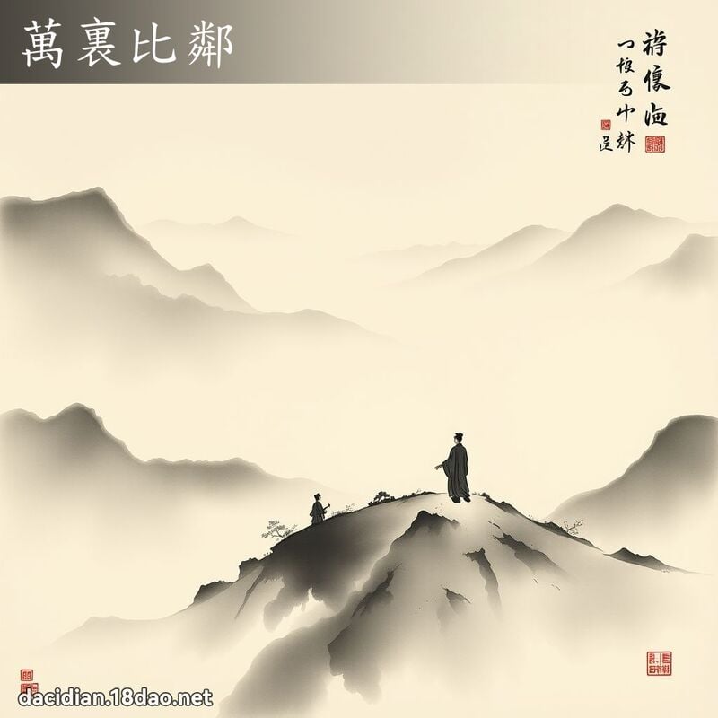 万裏比邻 配图