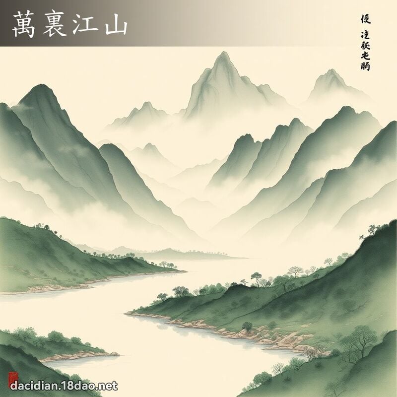 万裏江山 配图
