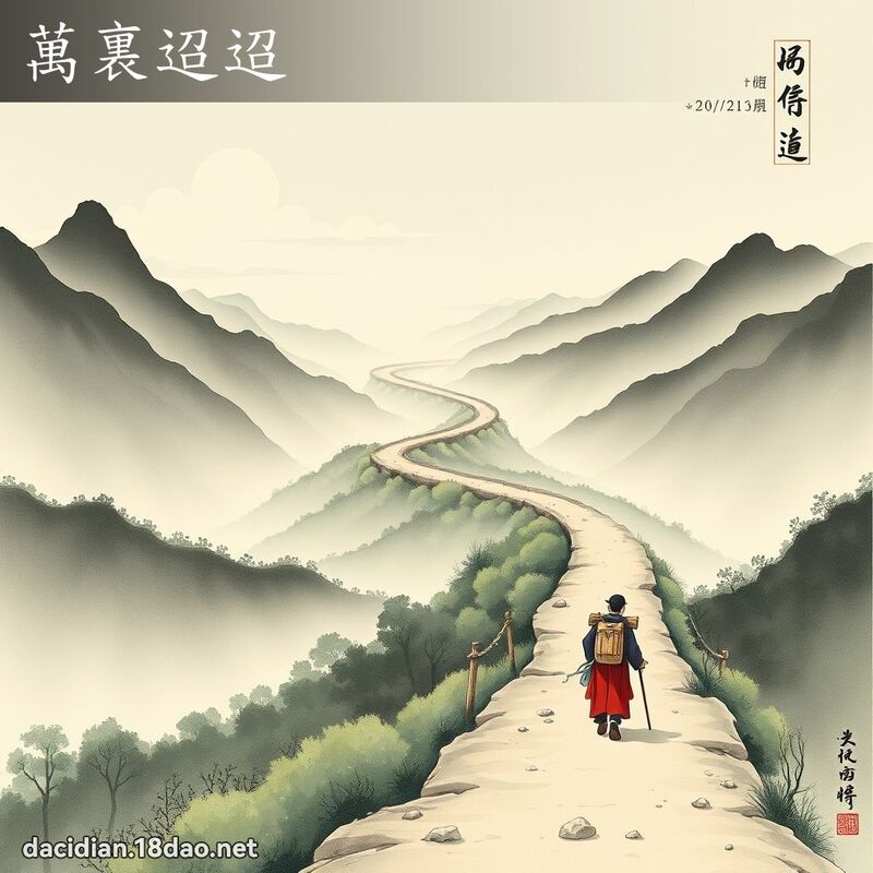 万裏迢迢 配图