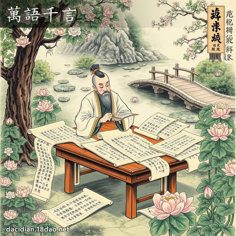 萬語千言 配图