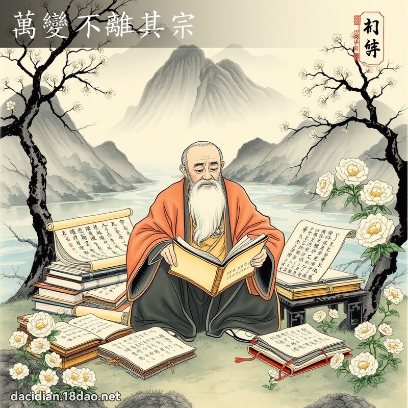 萬變不離其宗 配图