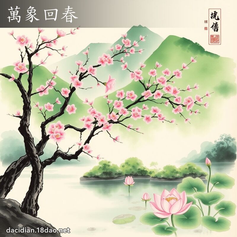 萬象回春 配图