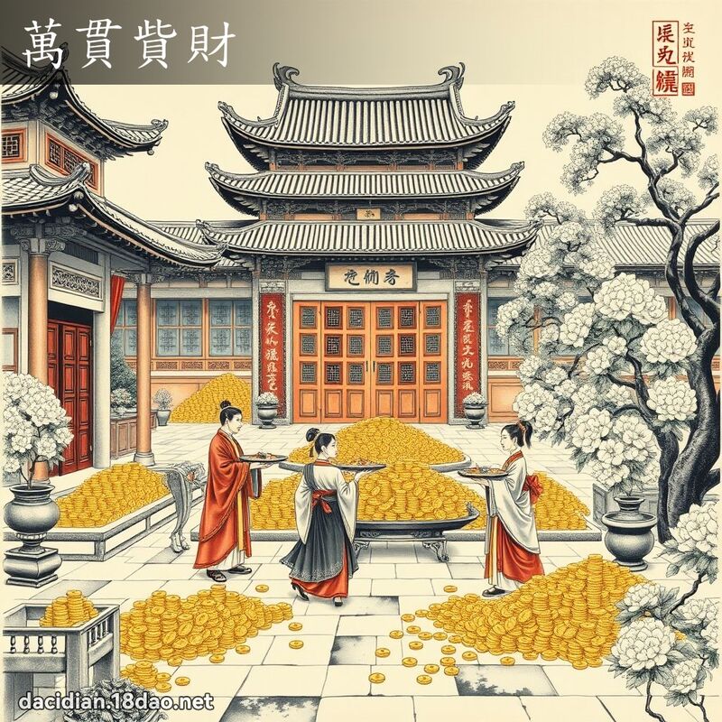 萬貫貲財 配图