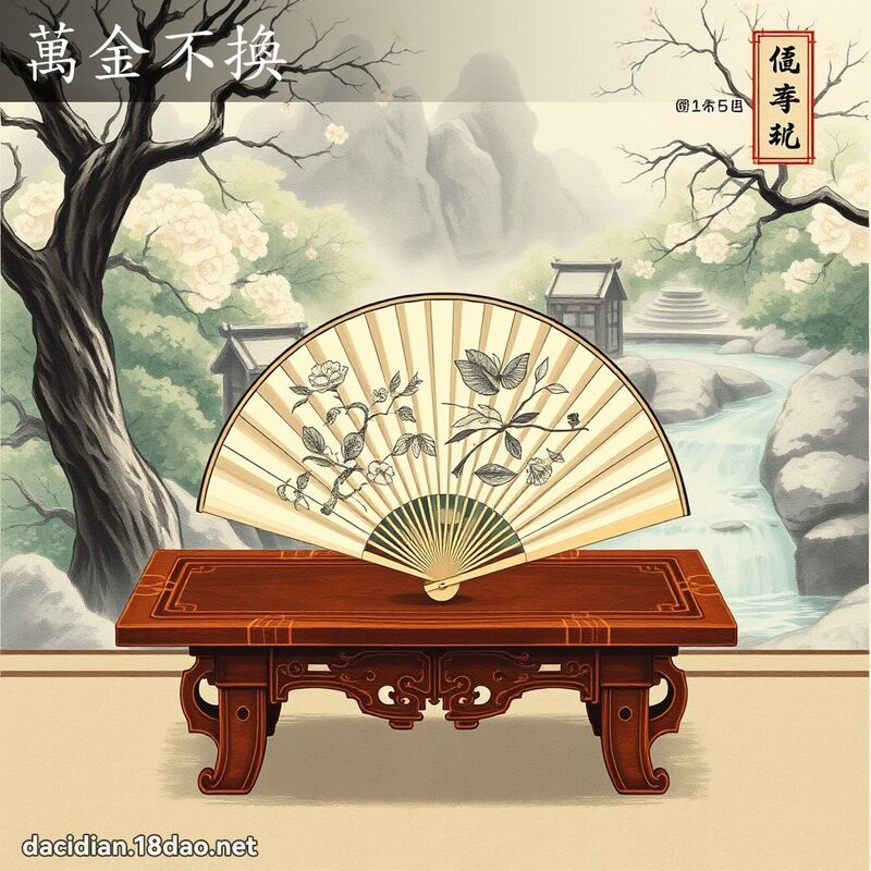 萬金不換 配图