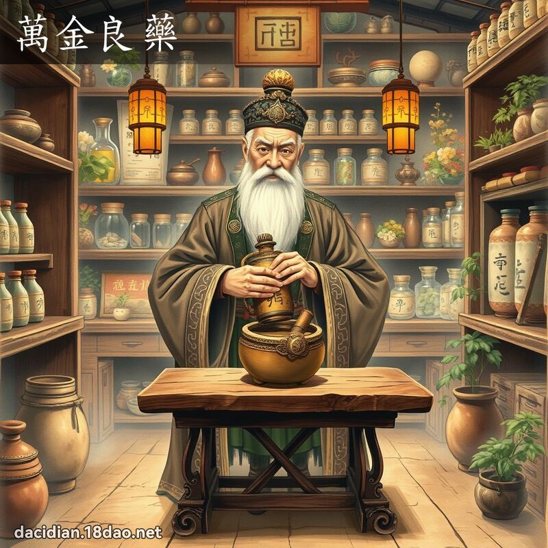 萬金良藥 配图