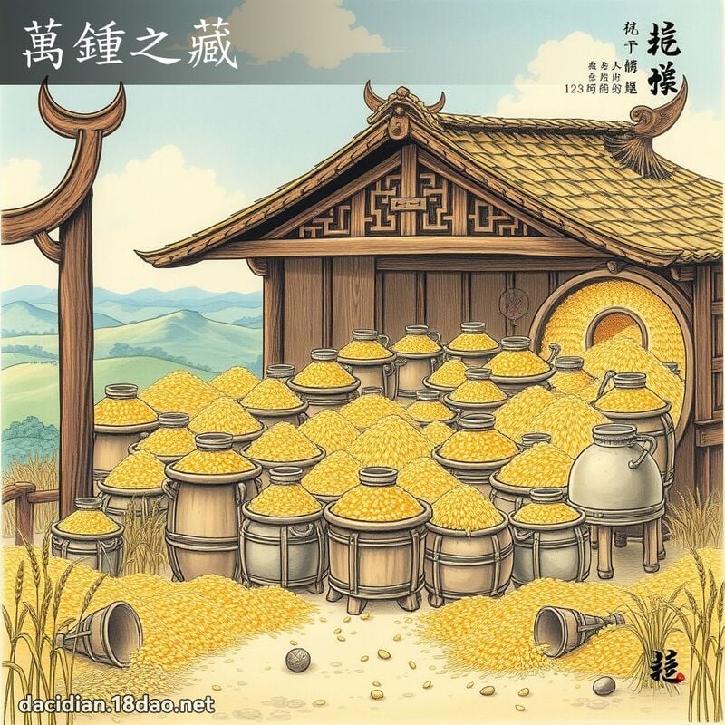 萬鍾之藏 配图