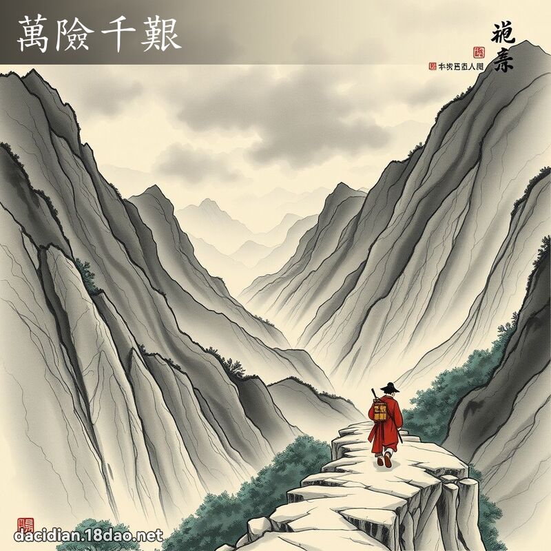 萬險千艱 配图