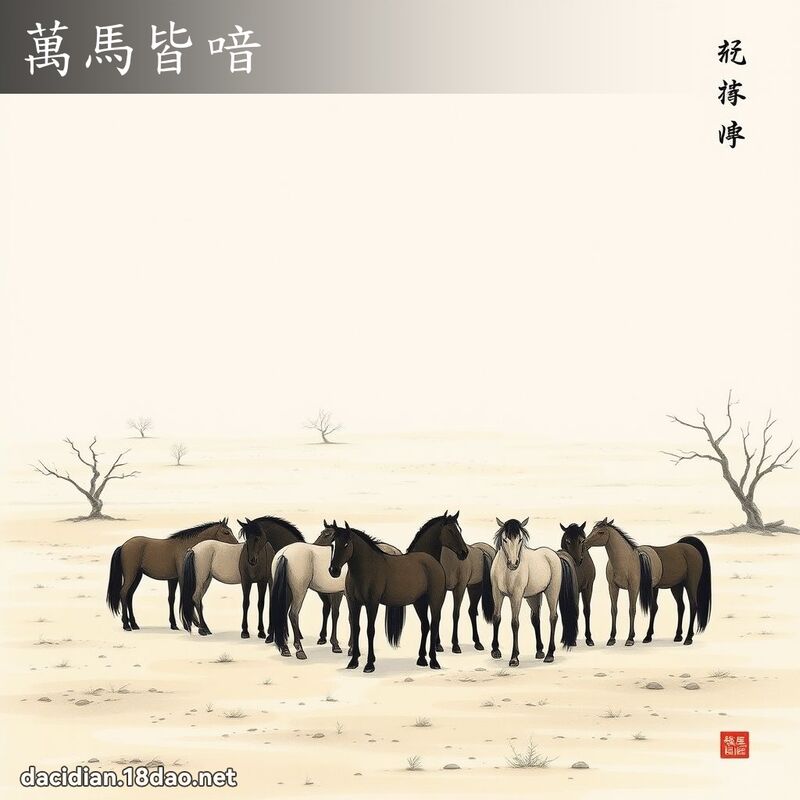 萬馬皆喑 配图