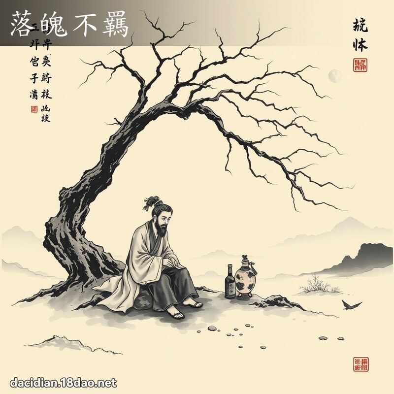 落魄不羈 配图