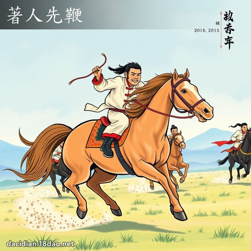 著人先鞭 配图