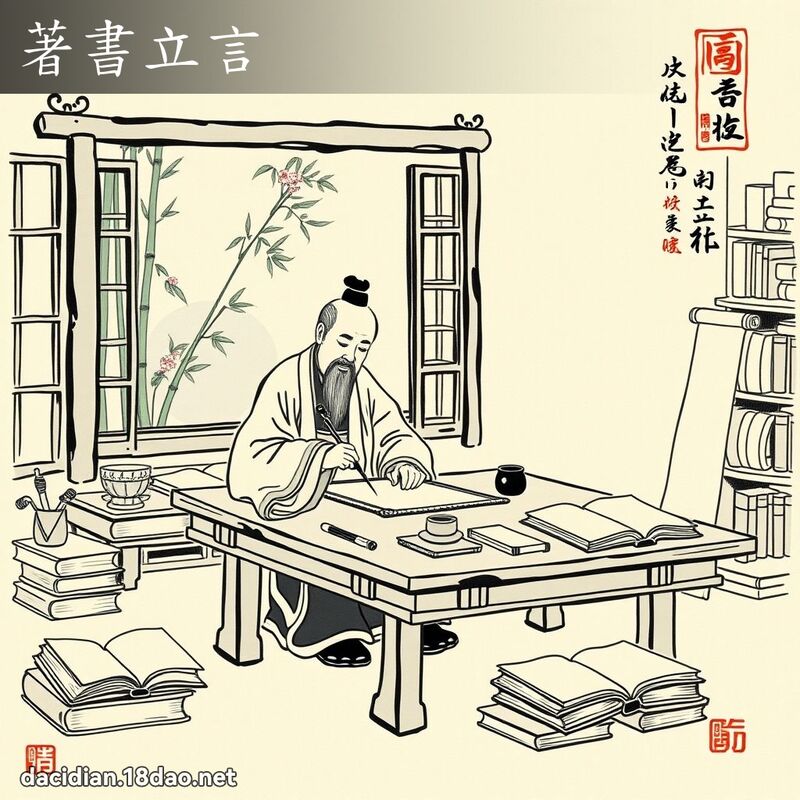 著書立言 配图