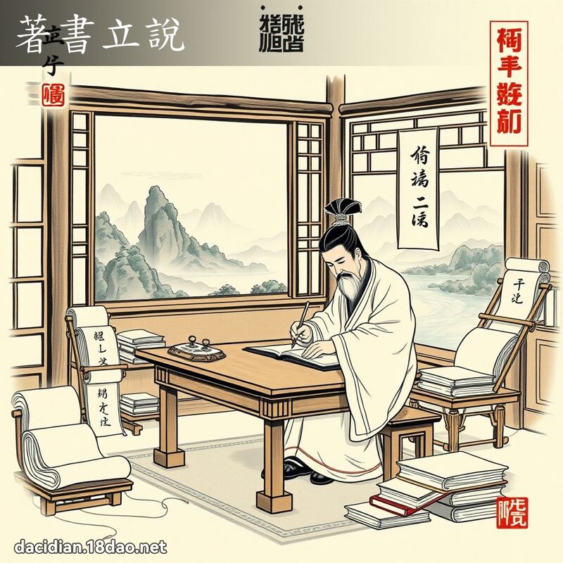 著書立說 配图