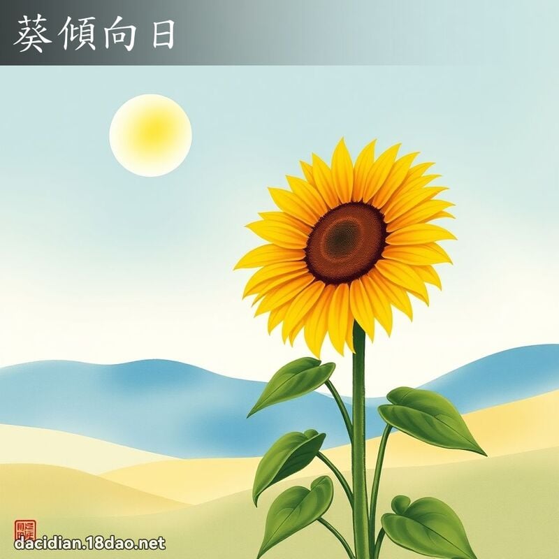 葵倾向日 配图