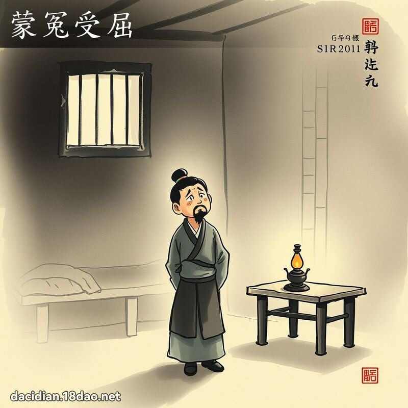 蒙冤受屈 配图