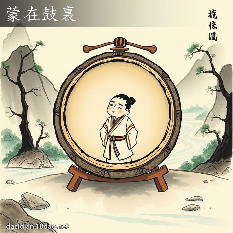 蒙在鼓裏 配图