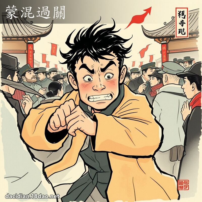 蒙混过关 配图