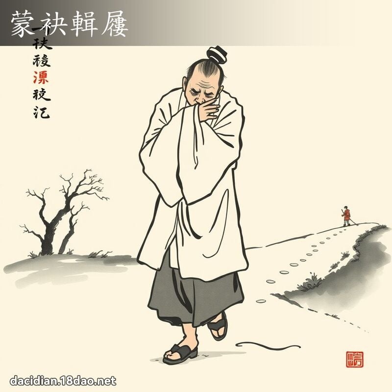 蒙袂辑屨 配图