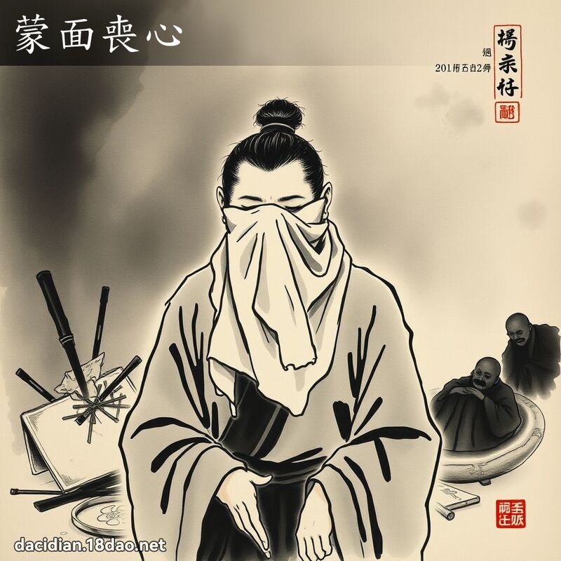 蒙面丧心 配图