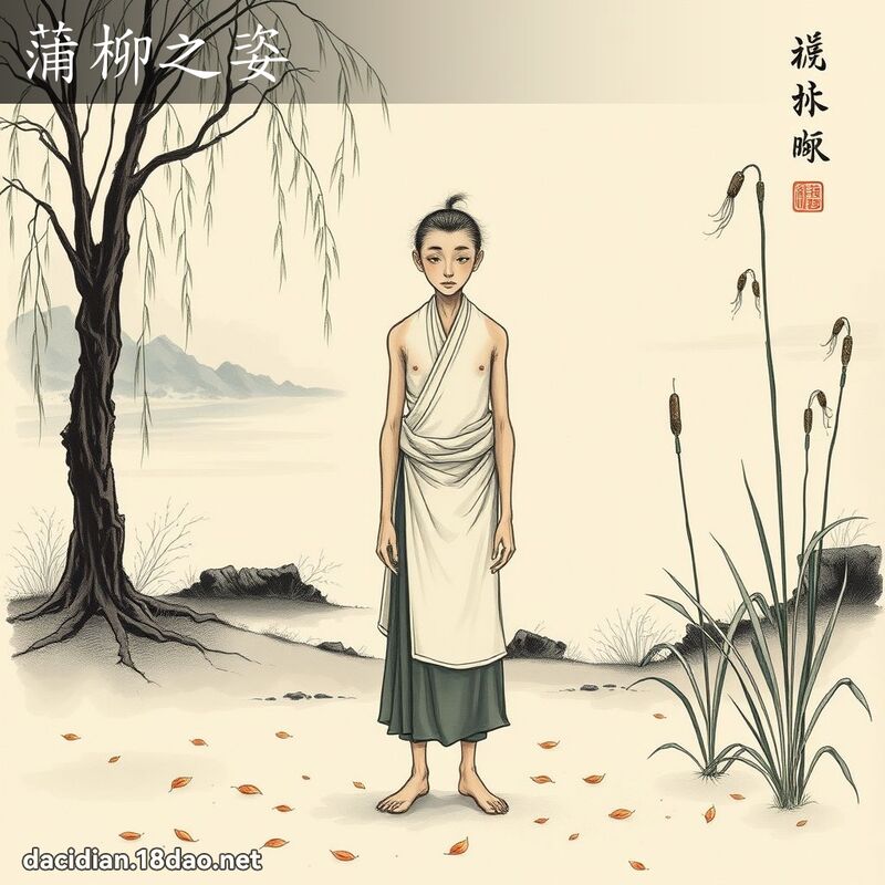 蒲柳之姿 配图
