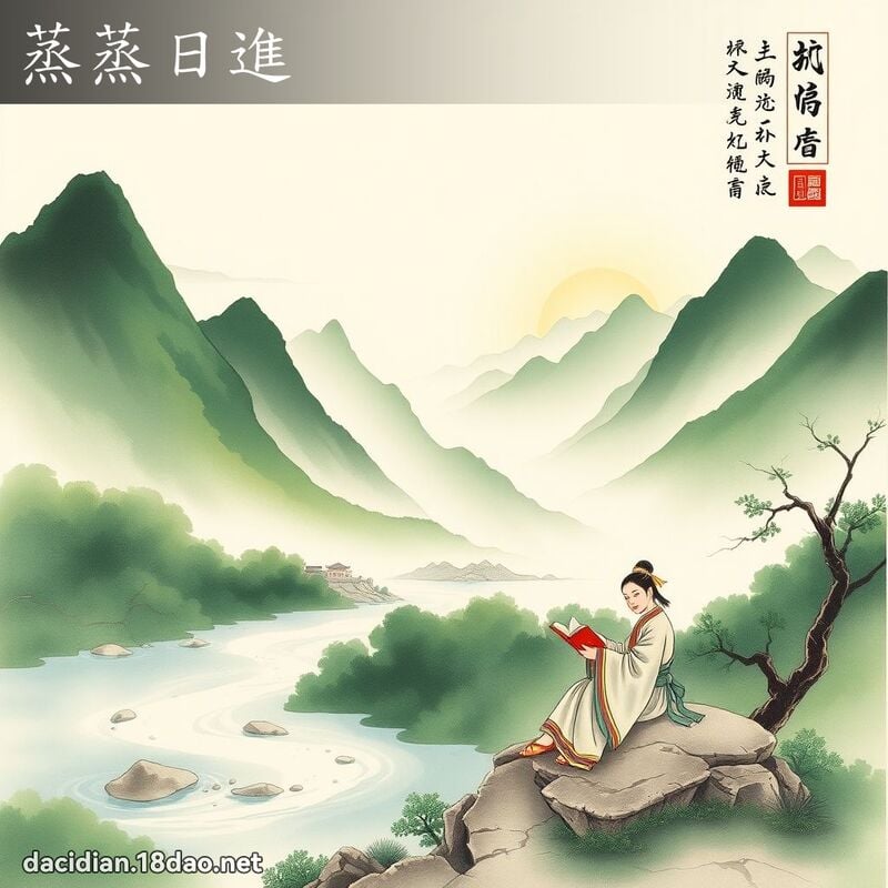 蒸蒸日进 配图