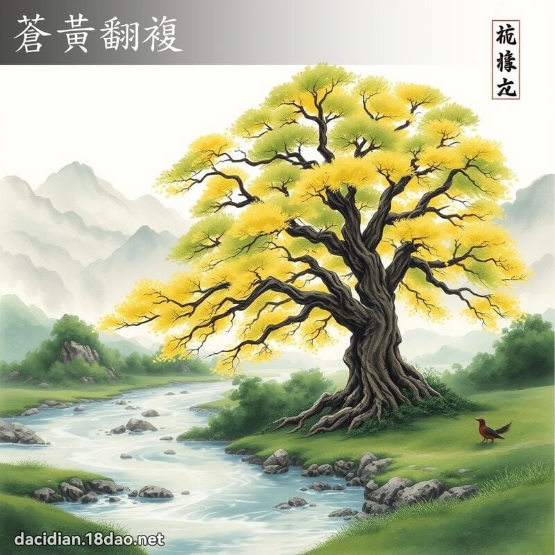 苍黄翻复 配图