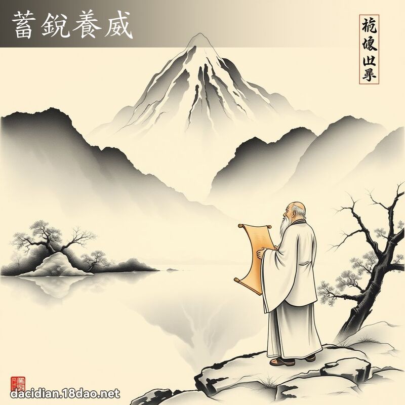 蓄锐养威 配图