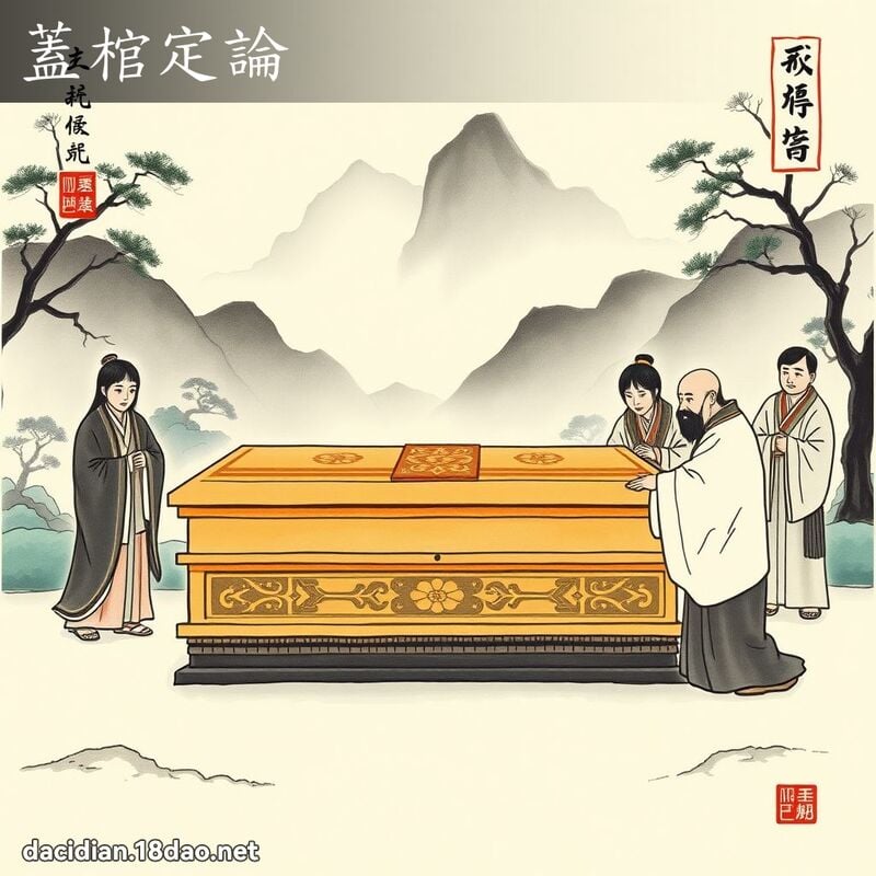 盖棺定论 配图