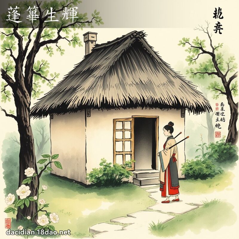 蓬篳生辉 配图