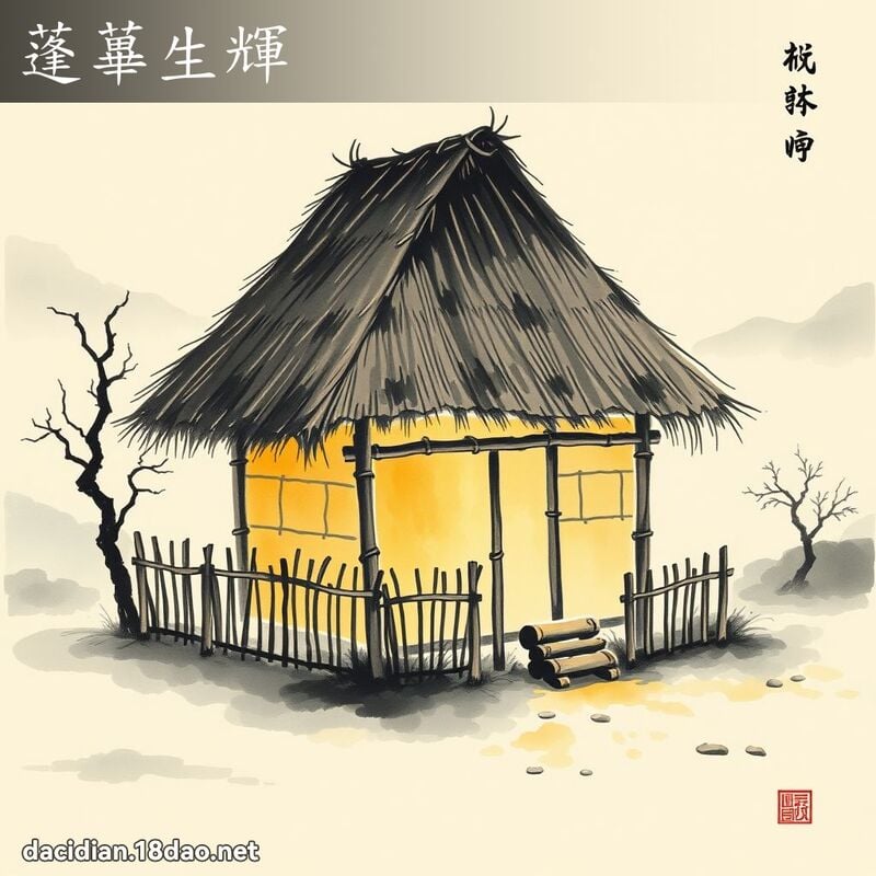 蓬蓽生辉 配图