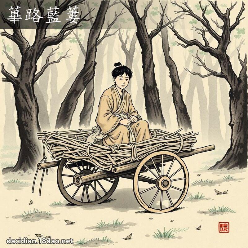 蓽路蓝蔞 配图