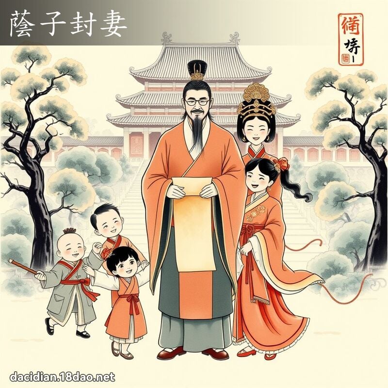 荫子封妻 配图