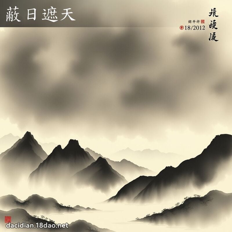 蔽日遮天 配图