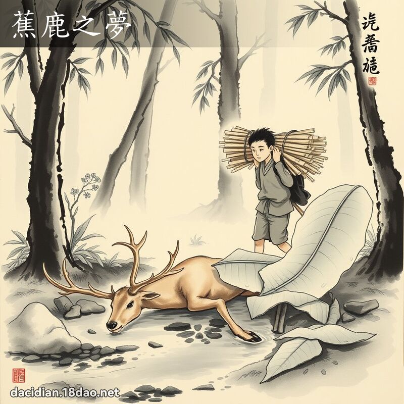 蕉鹿之梦 配图