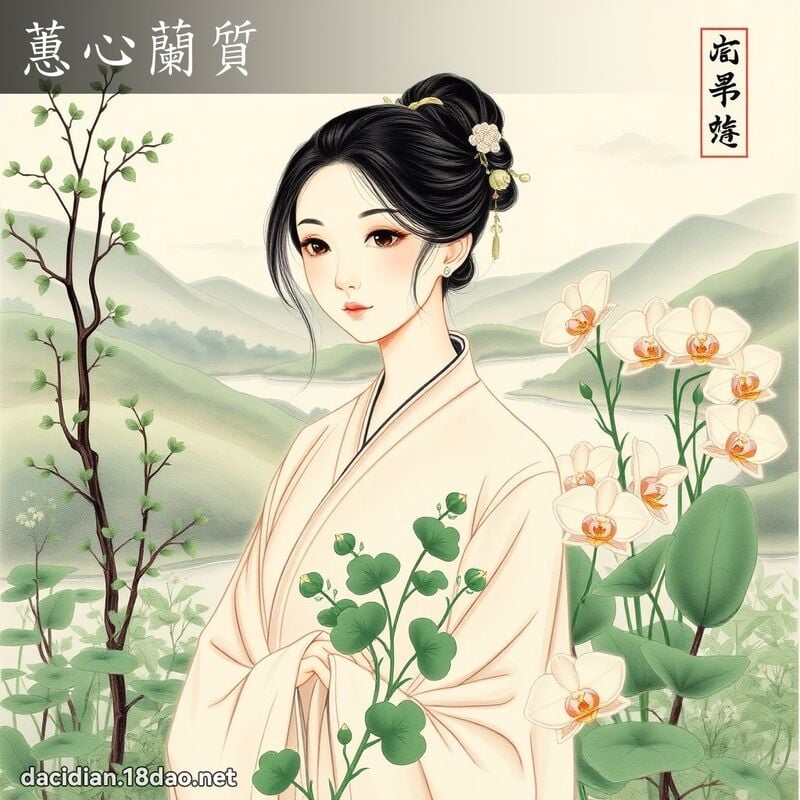 蕙心兰质 配图
