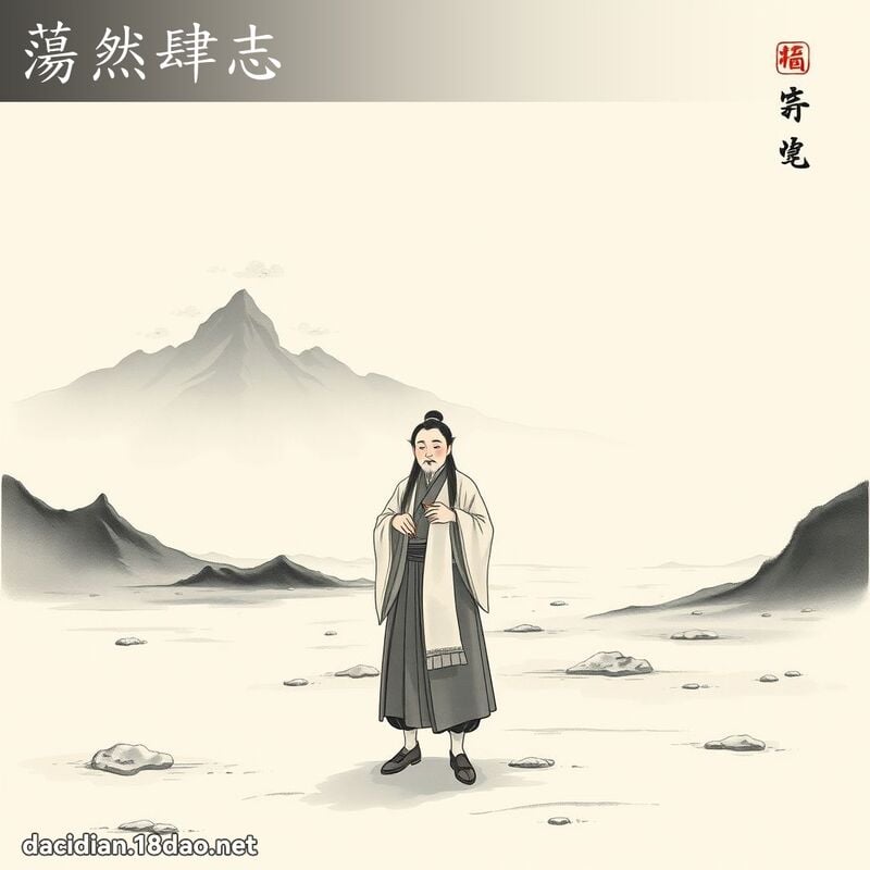 荡然肆志 配图