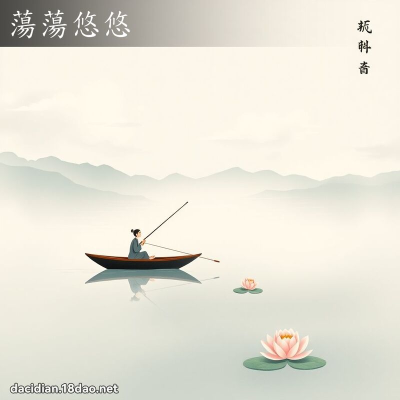 荡荡悠悠 配图
