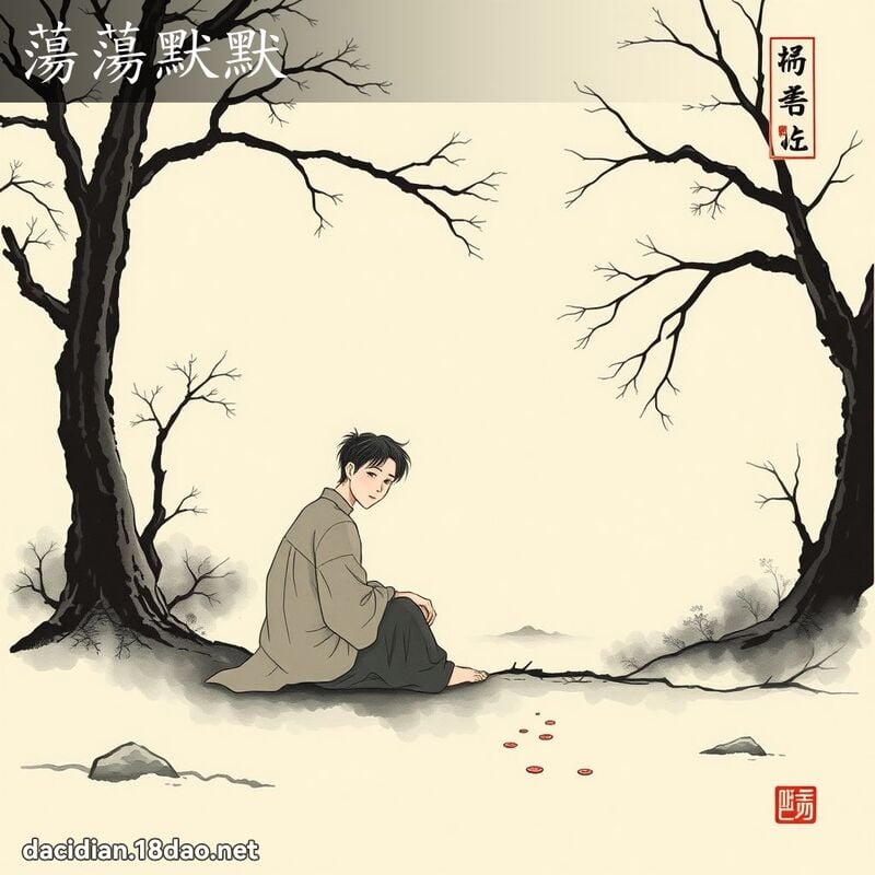 荡荡默默 配图
