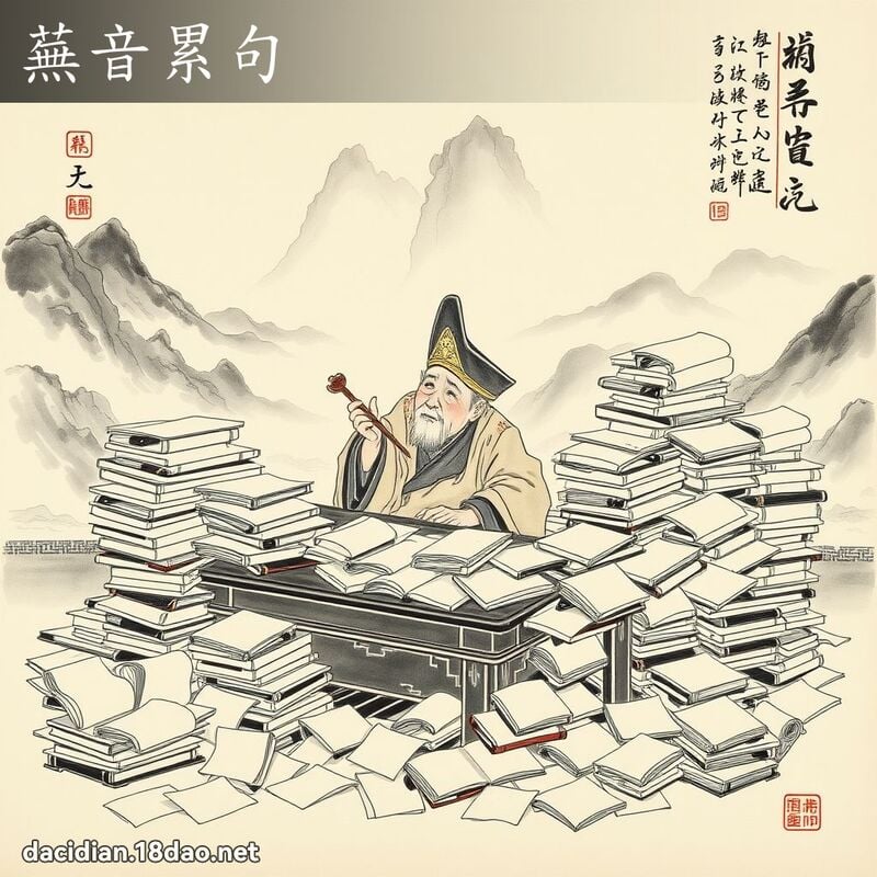 芜音累句 配图