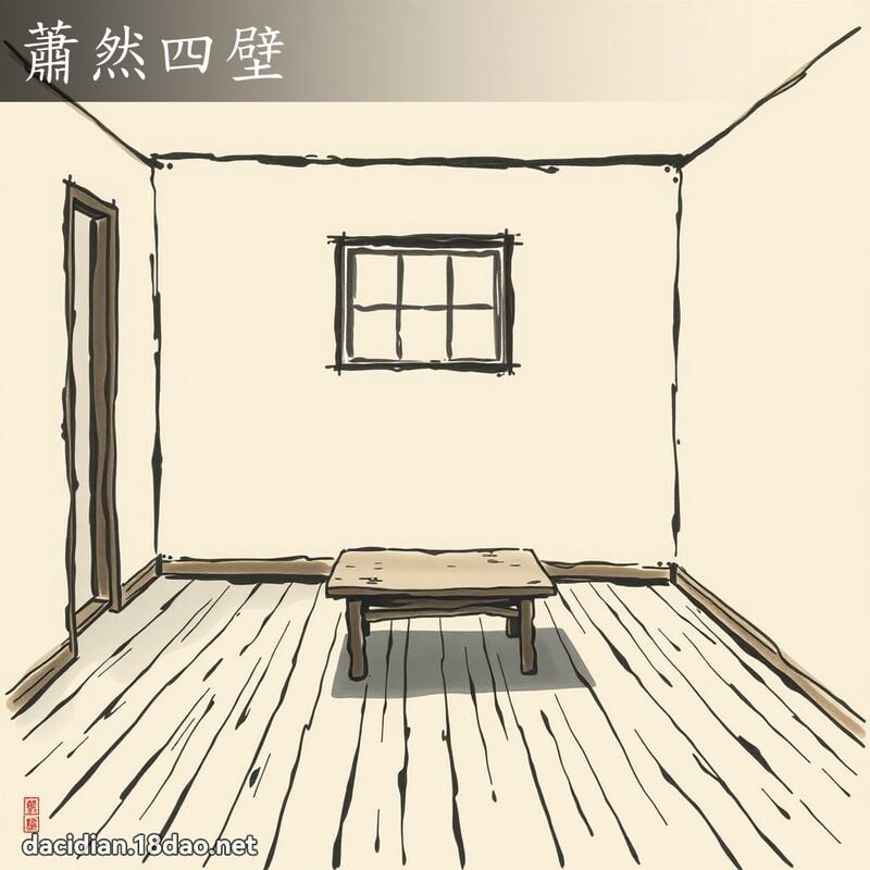 萧然四壁 配图